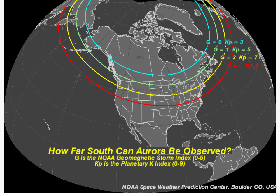 This One Map Shows Where Northern Lights Will Be Visible Tonight — Don’t Miss It